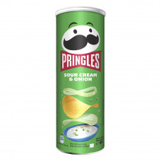 Чіпси Pringles Sour Cream & Onion Сметана-цибуля 165 г