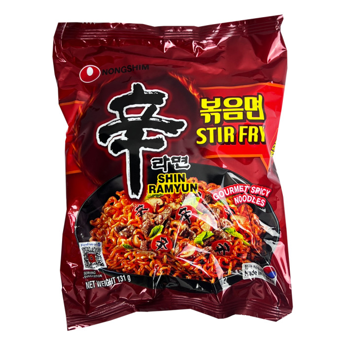 Локшина Шин Рамьон гостра Stir Fry Nongshim 131г