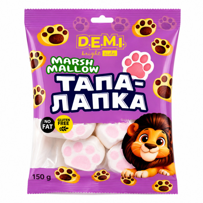 Маршмеллоу Тапа-лапка DEMI, 150 г