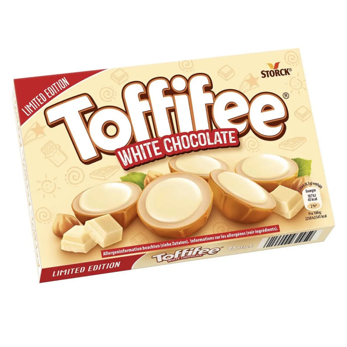 Конфеты белый шоколад Toffifee 125 г