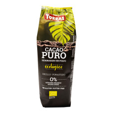 Какао без цукру та глютену Torras Cacao Puro Ecológico 150г