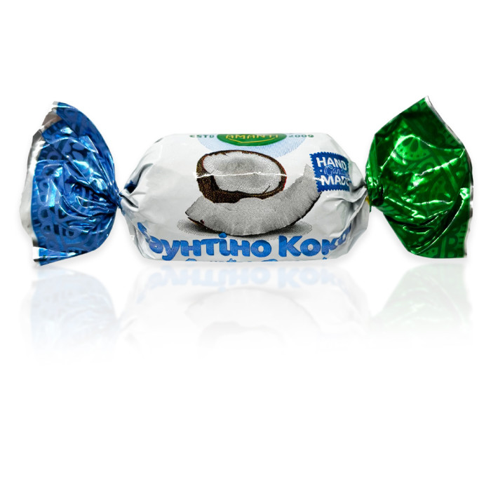 Цукерки Баунтіно Кокос в глазурі Amanti 1 кг