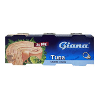 Тунец целый в собственном соусе Giana 80 г