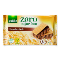 Вафли шоколадный крем без сахара Испания Gullon 180 g