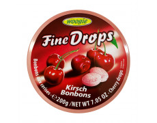 Драже FINE DROPS вишня Австрія WOOGIE 200 г