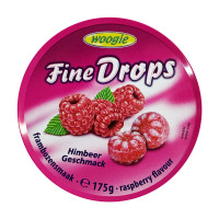 Драже FINE DROPS малина Австрія WOOGIE 200 г