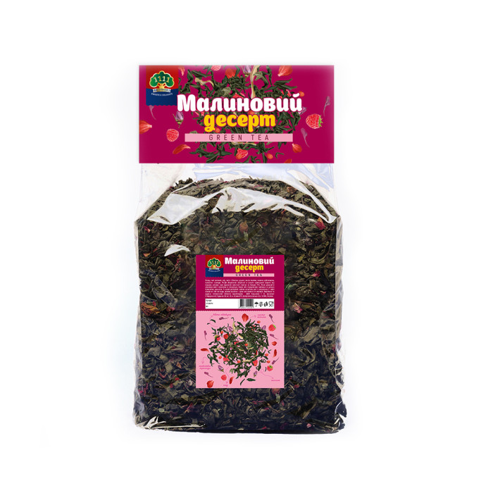 Чай Green Tea Малиновый десерт 100г